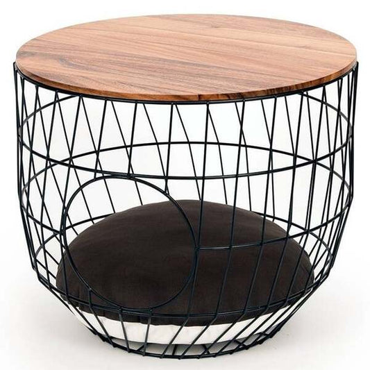 Solid Wood Coffee Table Cat Nest