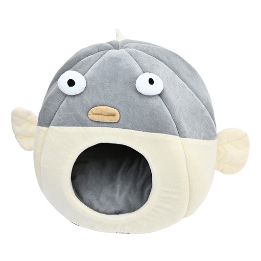 Largemouth Fish Pet Soft Bed