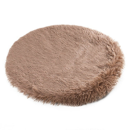 Super Soft Round Plush Dog Mat