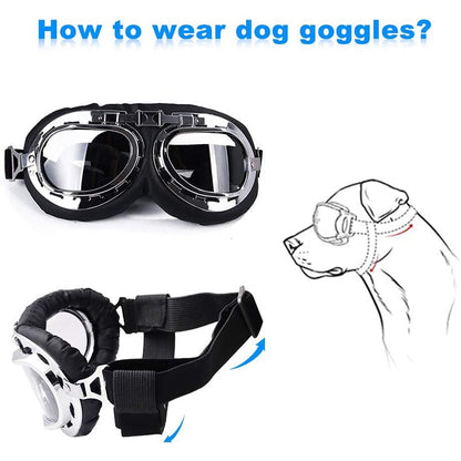 Dustproof Elastic Dog Goggles