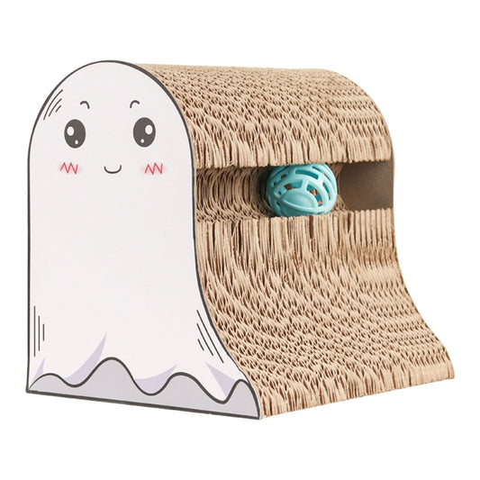Interactive Corrugated Paper Cat Scratcher