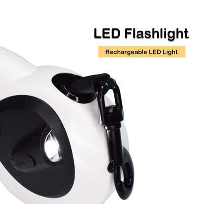 Retractable LED Flashlight 5M Dog Leash