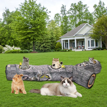 Innovative Fringe Design Cat Tunnel