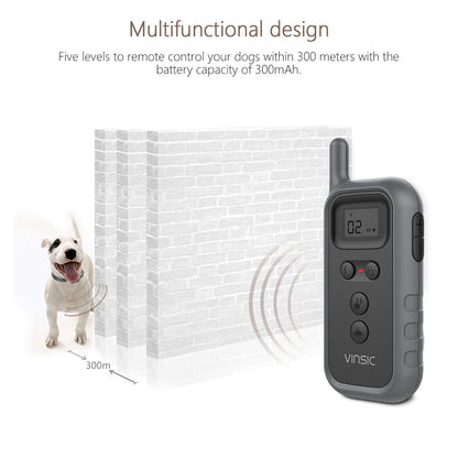 300m Pet Trainer Dog Training Collar