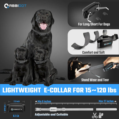 3000ft 5 Modes Canine Training Collar
