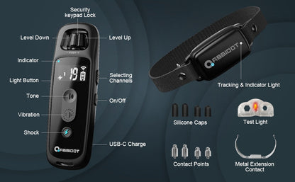 3000ft 5 Modes Canine Training Collar