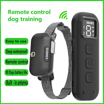 Rechargeable Remote Waterproof Dog Training Collar