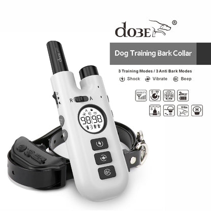800M 2 In 1 Dog Training Bark Collar