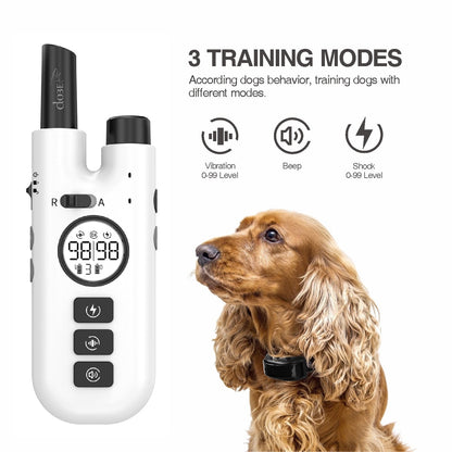 800M 2 In 1 Dog Training Bark Collar