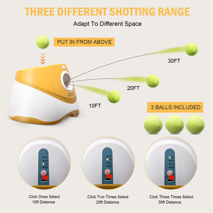 Premium Dog Tennis Ball Launcher Machine