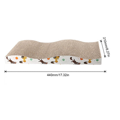 Wave Design Cat Scratcher