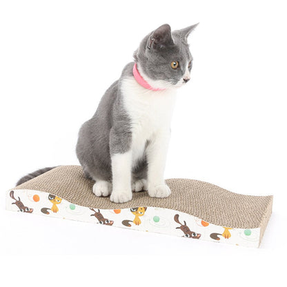 Wave Design Cat Scratcher