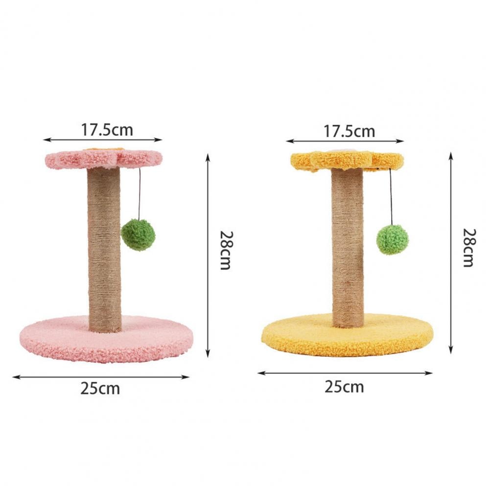 Cute Cats Scratching Post
