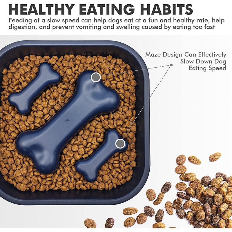 Durable Eco Friendly Non Slip Dog Slow Feeder