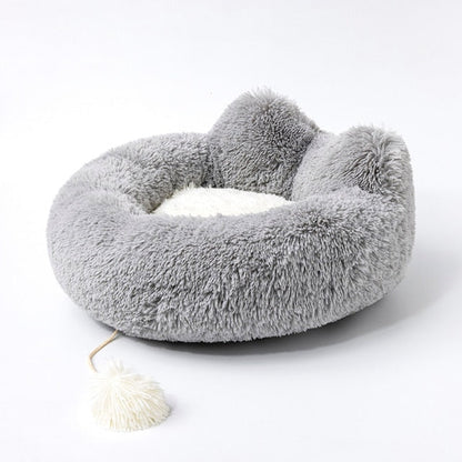 Fluffy Warm Anti Anxiety Pet Bed
