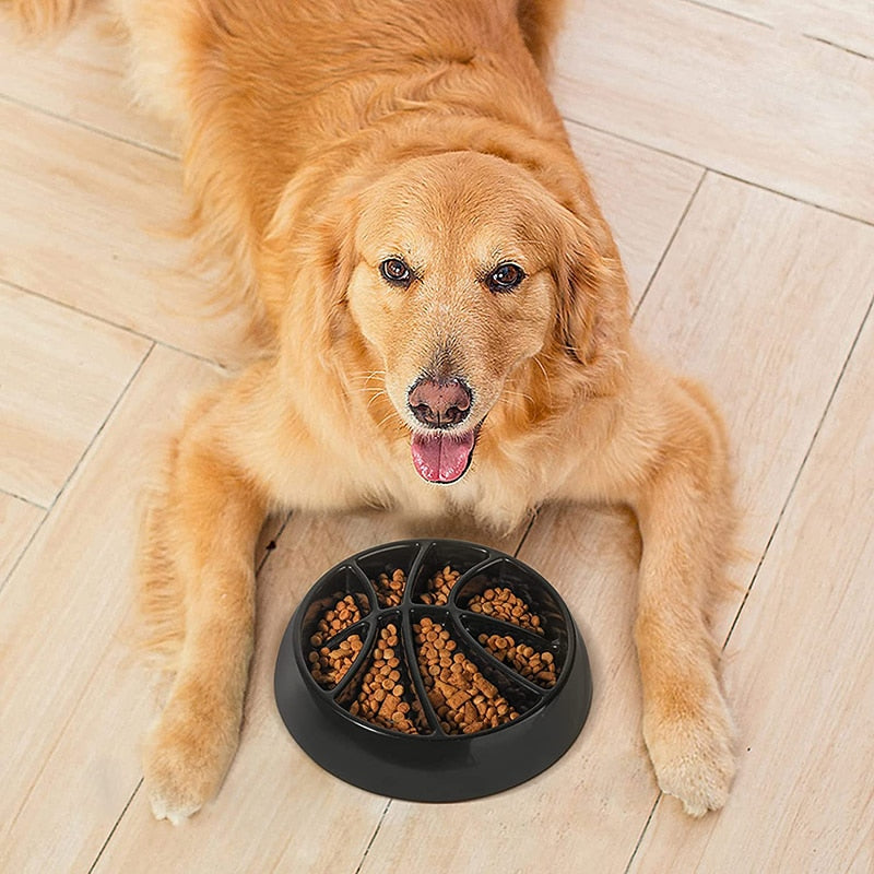 Interactive Slow Feeding Dog Bowl