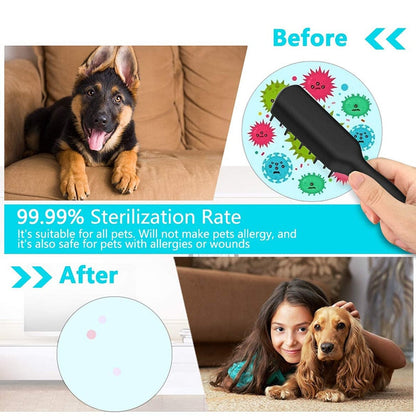 Electric Odor Eliminator Pet Brush