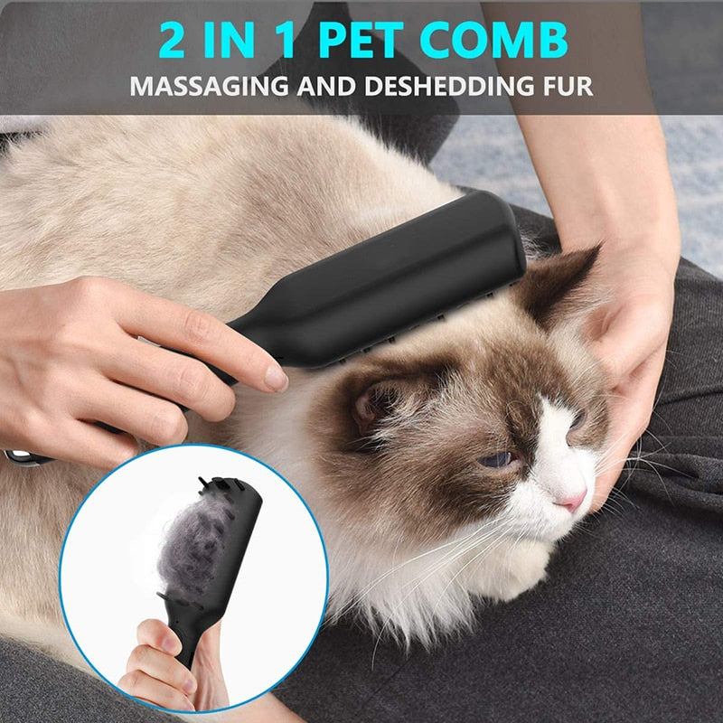 Electric Odor Eliminator Pet Brush
