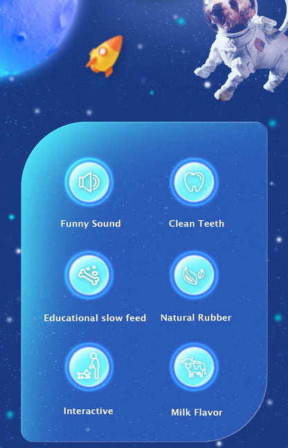 Astronaut Fun Molar Dog Toys