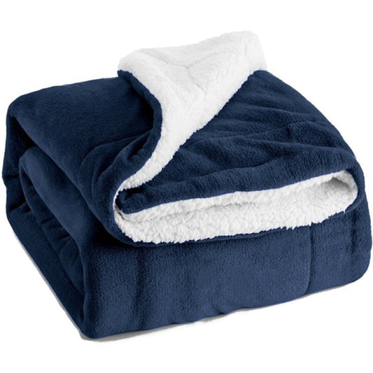 Warm Reversible Thick Dog Blanket