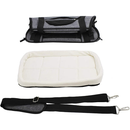 Reflective Dog Carrier With Safety Leash