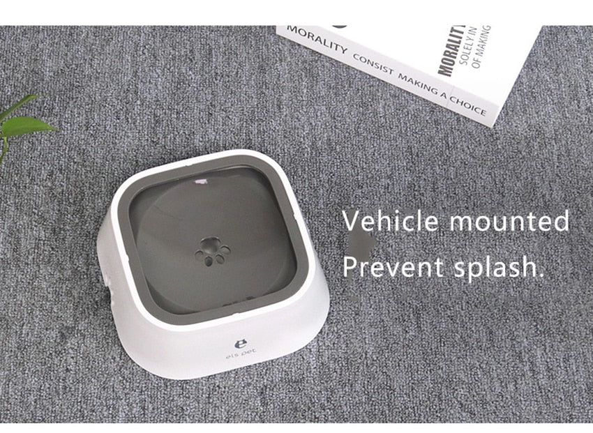 1.5L Floating Dog Drinking Water Bowl