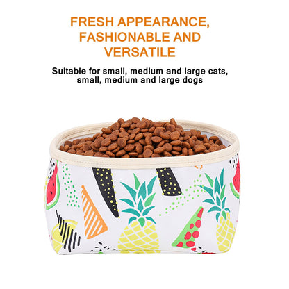 High Quality Pet Folding Outdoor Bowl