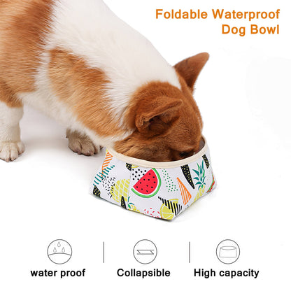 High Quality Pet Folding Outdoor Bowl