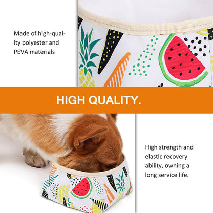 High Quality Pet Folding Outdoor Bowl