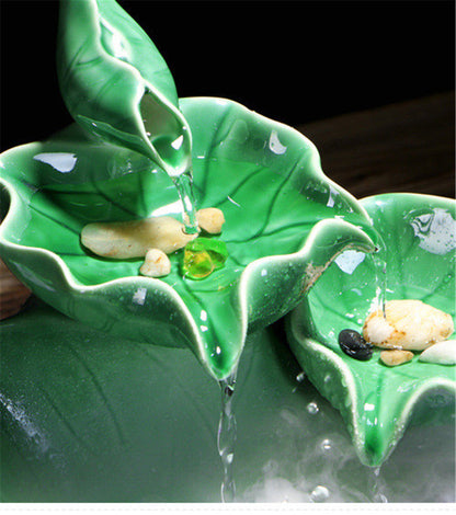 Lotus Ceramic Pet Water Fountain