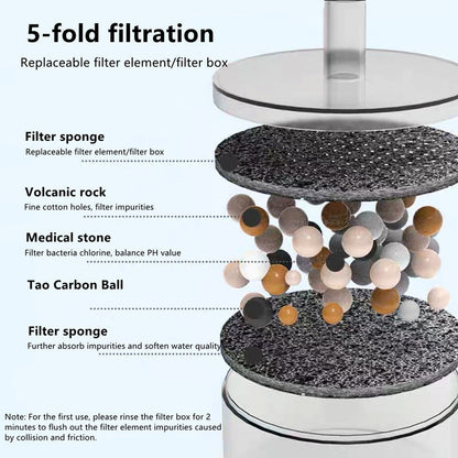 Lucky Pearl Ceramic Pet Water Fountain
