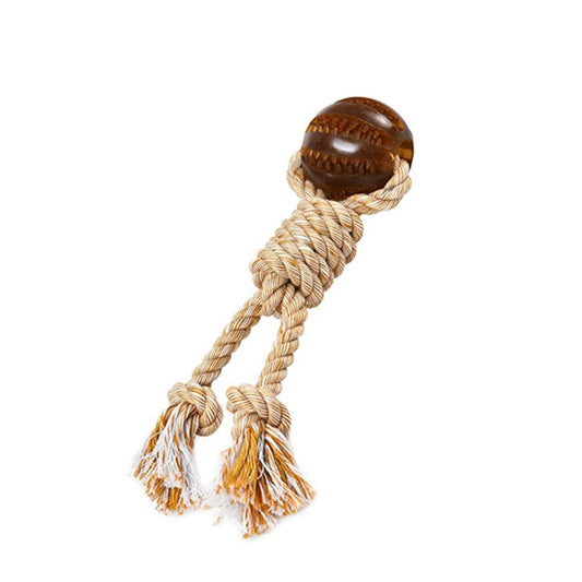 Strong Ball Rope Dog Toy