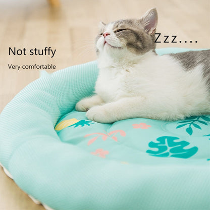 Summer Cooling Cold Silk Dog Mat