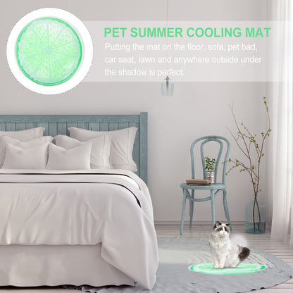 Lemon Self Cooling Dog Mat