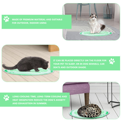Lemon Self Cooling Dog Mat