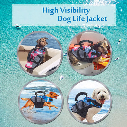 Summer Dog Life Jackets