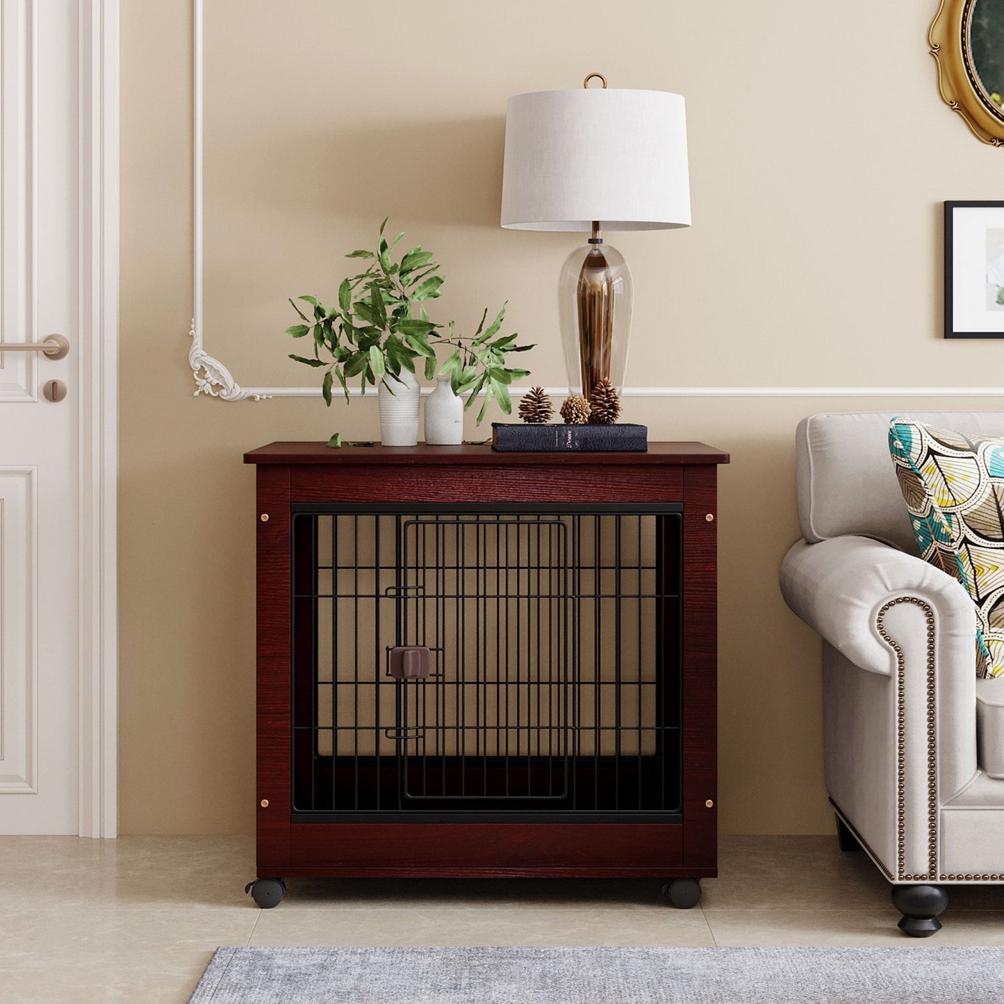 Luxury Furniture Style Dog Crate