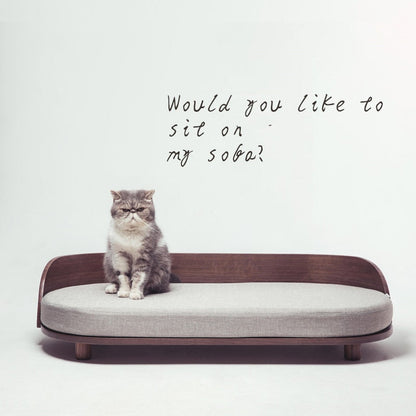 Luxury Solid Wood Pet Sofa Bed