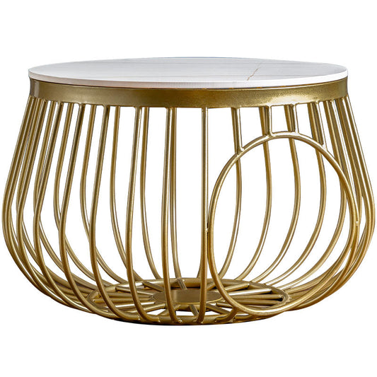Nordic Stone Plate Coffee Table Cat Nest