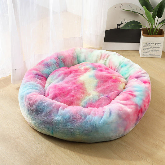 Thick Soft Warm Round Dog Beds