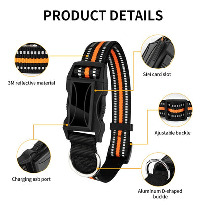 Pet Mini GPS Tracker With Collar