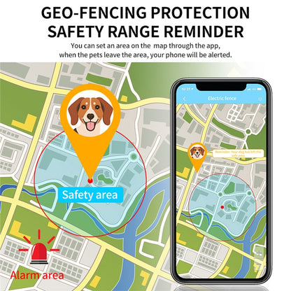 Pet Mini GPS Tracker With Collar