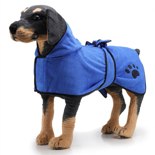 Quick Drying Dog Bathrobe