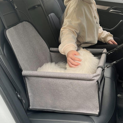 Dog Car Booster Seat With Safety Belt