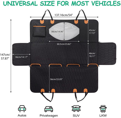 Luxury Waterproof Pet Car Seat Anti Dirty Mat