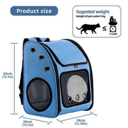 Large Capacity Breathable Pet Backpack