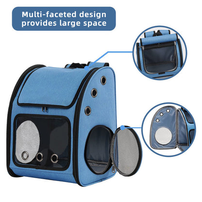 Large Capacity Breathable Pet Backpack