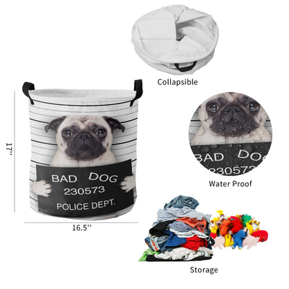 Foldable Waterproof Dog Toys Storage Basket