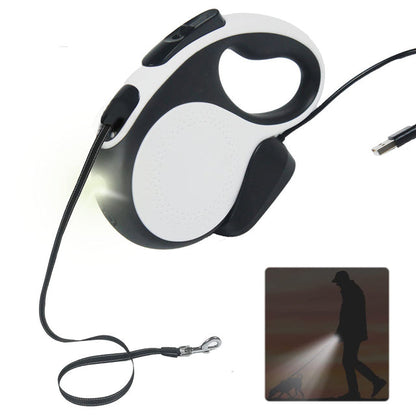 Heavy Duty Rechargeable LED Flashlight Dog Lead
