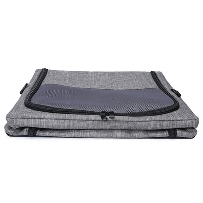 Metal Frame Pet Car Seat Carrying Bag